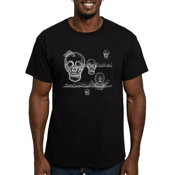 CafePress - Skeleton_Shirt1 Men's Classic T Shirt - Men's Fitted T-Shirt