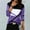 #168-Purple, variant on Craaazy Shirts for Women Geometry Printed T-shirt Casual Color Block Blouses Crew Neck Long Sleeve Tops Gifts for Women