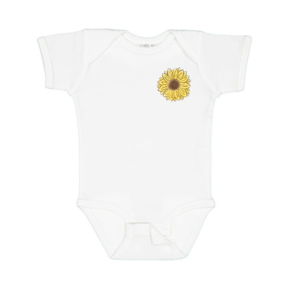 Inktastic Pocket Full of Sunshine Sunflower Boys or Girls Baby Bodysuit