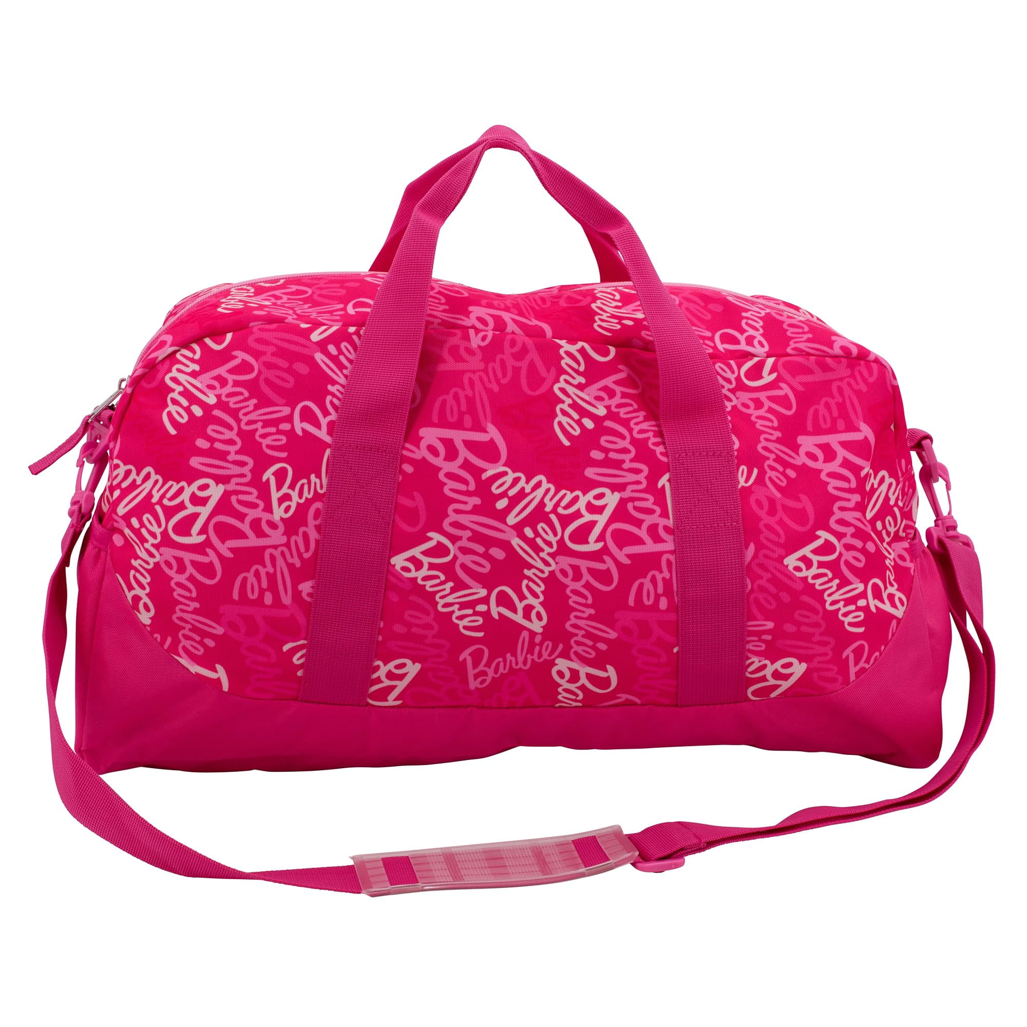 Barbie Duffle Bag, 16 inch Travel Sleepover Weekender Bag for Girls, Purple Dance Bag