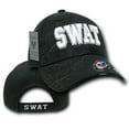 thumbnail image 2 of RapDom SWAT Shadow Emblem Law Enforcement Mens Cap [Black - Adjustable], 2 of 2