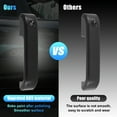 thumbnail image 5 of 1 Set Car Exterior Outside Door Handle Cover Decor Trim for Ford F-150 4DR Gloss Black, 5 of 7
