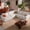 Beige, variant on WACASA 2-Piece 85" Living Room Sofa Set, Oversized Loveseat and Couch, Modern Linen Furniture, Beige