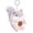 Gray, variant on Soft Squirrel Plush Toy with Large Fluffy Tail, Cute Stuffed Animal Accessory, Decorative Animal Charm for Bags and Keys, Realistic Squirrel Doll, Brown