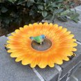 thumbnail image 4 of SLYNSHome Bird Feeder for Outdoors Hanging Bird Bath,Metal Hummingbird Feeders Waterproof Sunflower Tray for Yard Garden - Bird Lovers Gifts, 4 of 6
