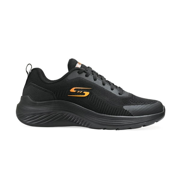 Tenis Skechers Bobs Squad Hombre Casual negro 28