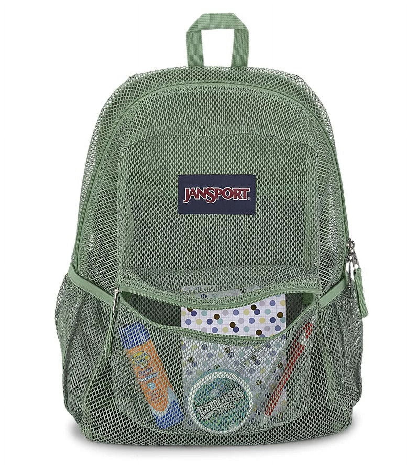 jansport メッシュ　バックパック JanSport ECO Mesh Pack Loden Frost Green Backpack, Bookbags