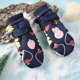 thumbnail image 1 of Guantes de invierno con dibujos de conejo blanco para niños, cálidos, gruesos, resistentes al frío y al viento, para esquí, 1 of 6