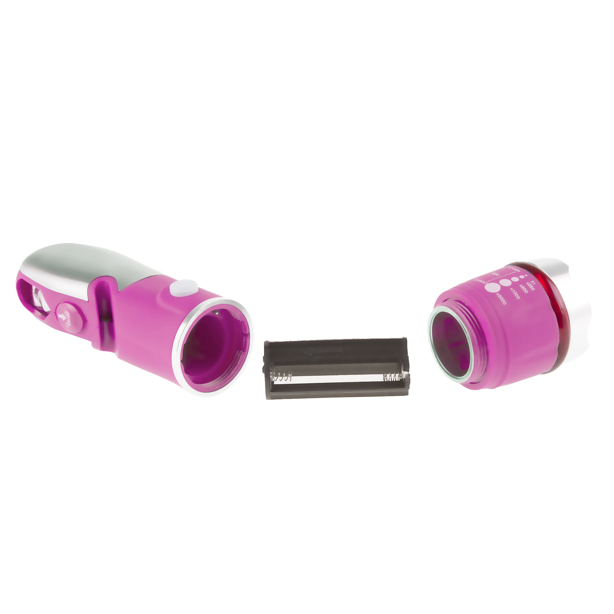 Stalwart Multi Tool LED Flashlight, All In One Tool Light (Pink) (With Glass Breaker and Seatbelt Cutter)