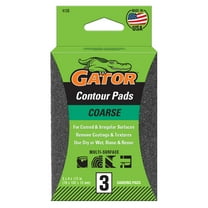 Gator 3x4 1-Sided Sanding Pad Coarse, 3 Pack