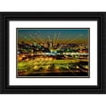 thumbnail image 1 of Murdock, Ramona 24x17 Black Ornate Wood Framed with Double Matting Museum Art Print Titled - Jerusalem Points of Light, 1 of 4