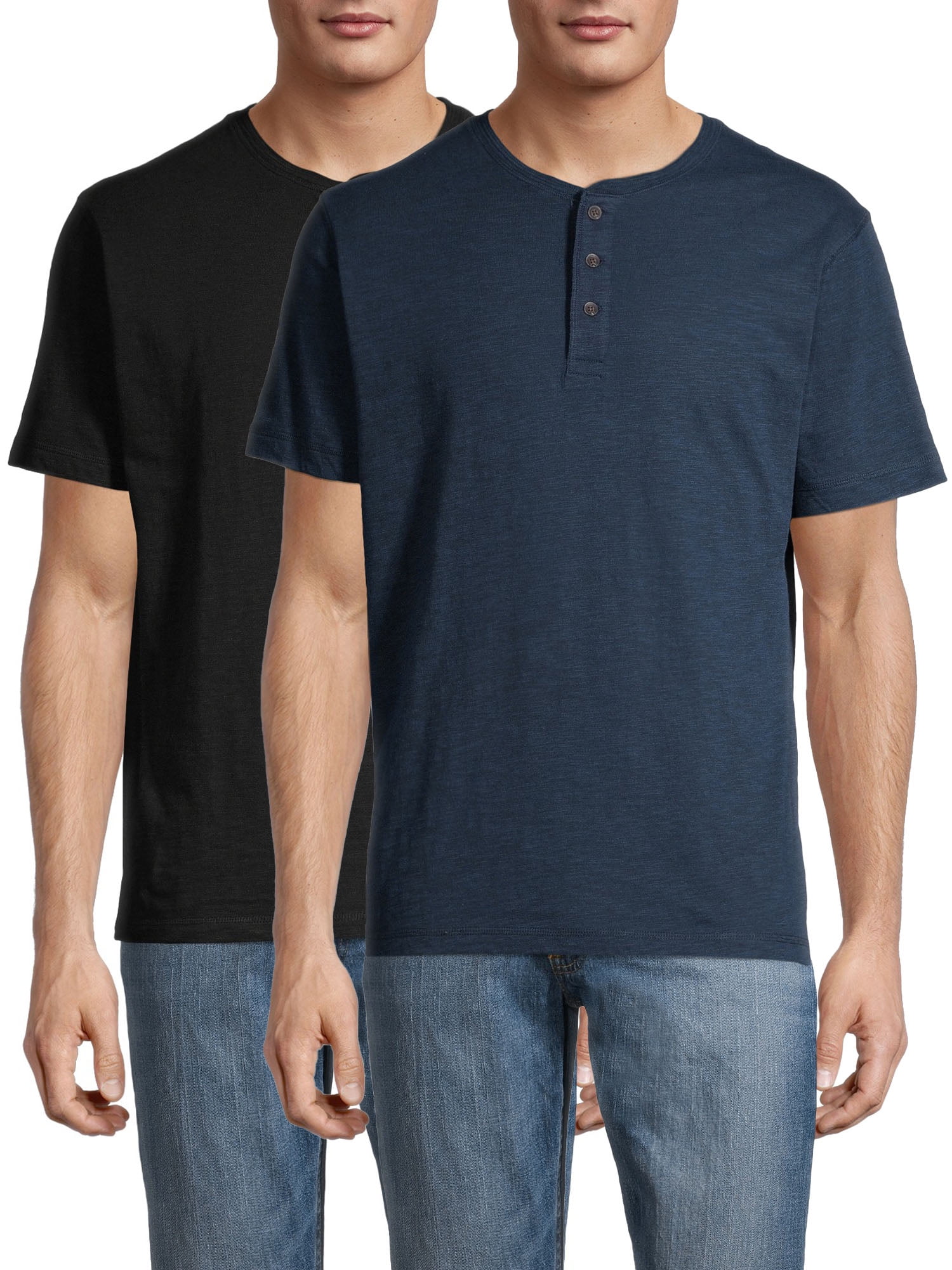 Men s 2 Pack GEORGE Short Sleeve Hoodie Regular Bahrain Ubuy