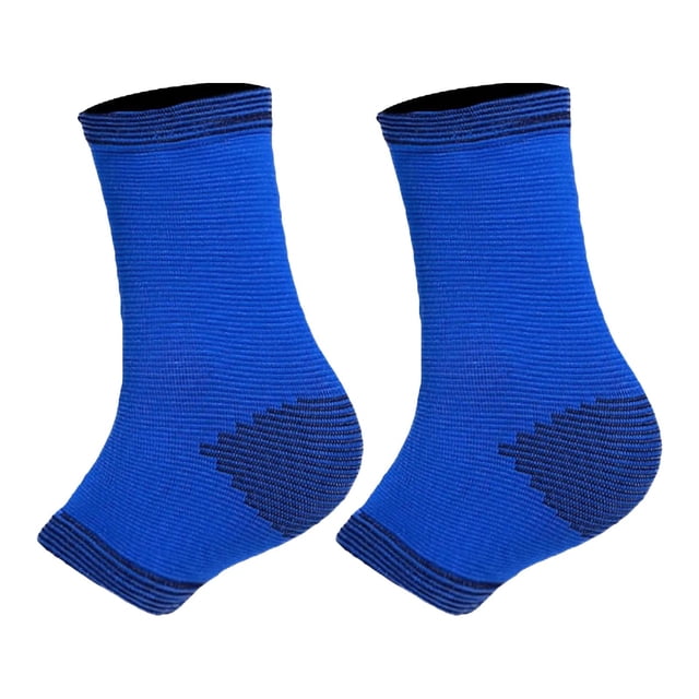 Protección de tobillo y muñeca para niños, tobilleras de boxeo, Protector de tobillo, envolturas de soporte de tobillo Muay Thai para baloncesto, Azul