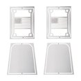 thumbnail image 1 of Metal Tail Light Trim Taillight Cover Tail Lamp Decorative Piece Compatible With Axial Scx6 J1/6 Rc Crawler Car, 1 of 5