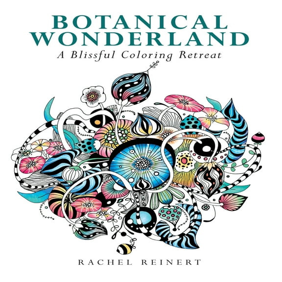 Pre-Owned Botanical Wonderland: A Blissful Coloring Retreat - Calming Coloring Book of Cactus, Succulents, Coral, and Flowers for Adults (Paperback) 1942021968 9781942021964