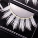 thumbnail image 5 of 3 pares de pestañas postizas blancas, maquillaje para Cosplay, pestañas postizas naturales blancas, vestido de actuación en escenario, extensión de pestañas blancas para fiesta, 5 of 8