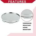 thumbnail image 3 of Unique Bargains Universal Car Wheel Center Hub Cap Rim Cover Hub Caps Snap-in Plastic 68mm 2.68" OD Chrome Silver Tone, 3 of 6
