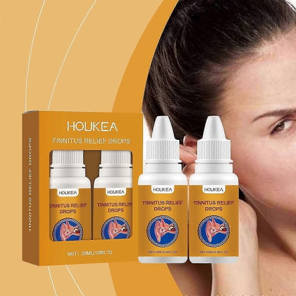 Houkea Ear Care Drops, Ear Canal Cleaning, Earwax Cleaning, Herbal Gentle Care, Relaxation And Nourishment, Ear Drops