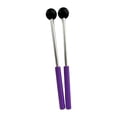 thumbnail image 3 of Baquetas de percusión CUTICAT 8,66 pulgadas Cabezal de goma Violeta 2 uds, 3 of 8