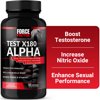 Force Factor Test X180 Alpha Testosterone Booster and Sexual Enhancement Supplement, 60 Count