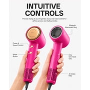 Tideway High Speed Ionic Hair Dryer, 110000 RPM, Compact, Magnetic Diffuser, Brushless Moto, Lightweight, Pink