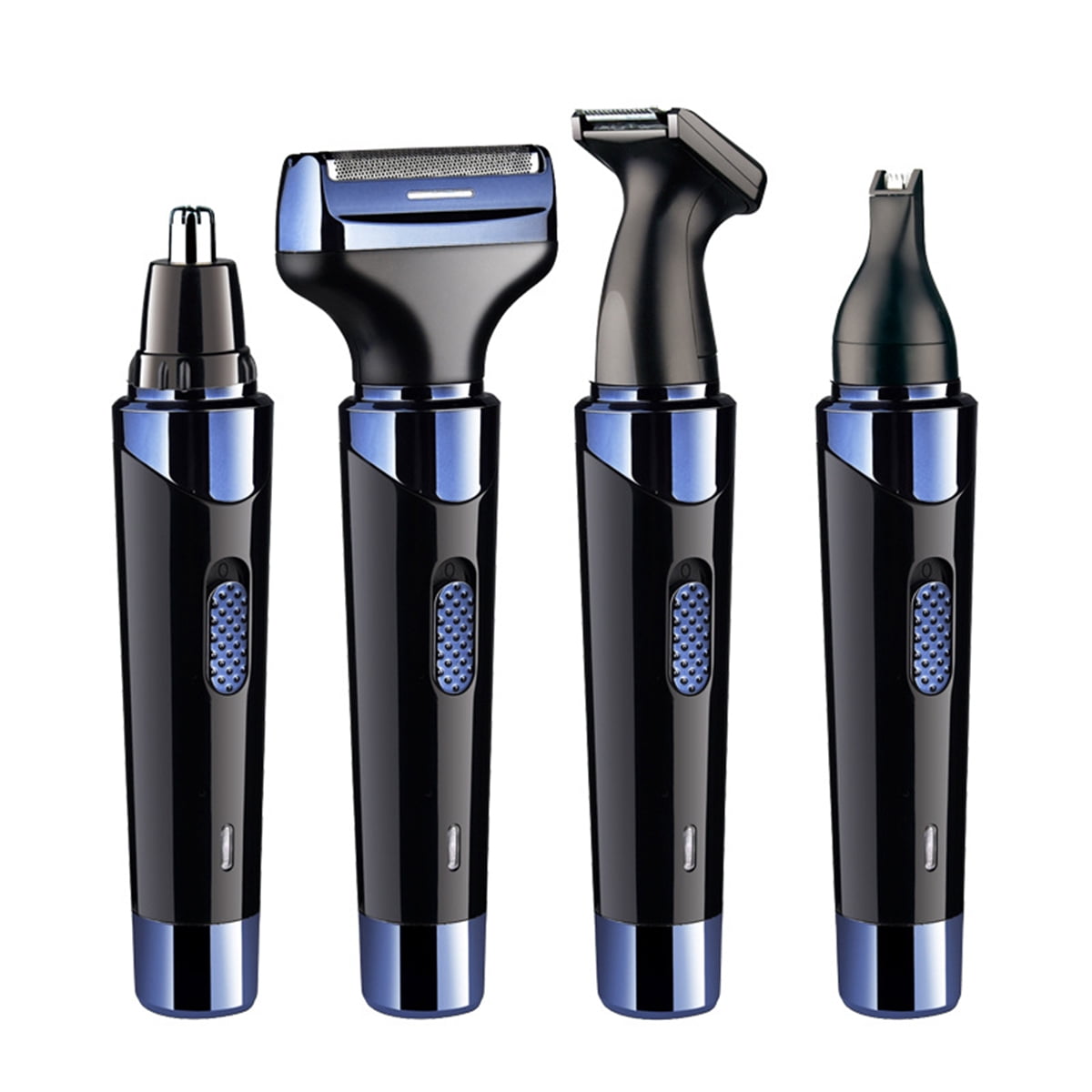 4 in 1 Rechargeable Nose Hair Trimmer Set Electric Shaves for Men Razor Set Men Beard Trimmer Shaver Set for Nose Beard Bikini Eyebrow Sideburn Trimmer - Walmart.com