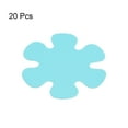 thumbnail image 3 of Uxcell 20 Packs Non Slip Stickers 3.15" Bath Shower Floor Flower Style Decals Blue, 3 of 7