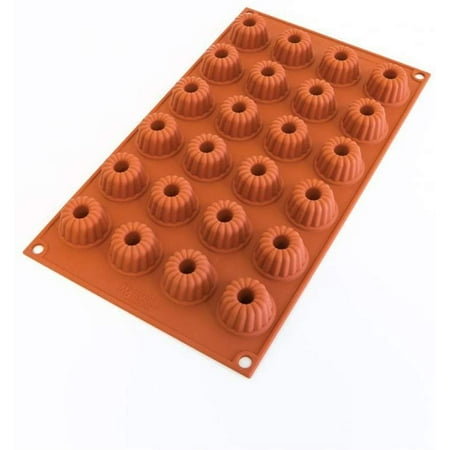 

Silikomart Professional SF232 Mini-Gugelhopf Silicone Mold