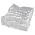 thumbnail image 2 of Underwear Storage Box Breathable Foldable Multiple Cells Drawer Organizer for Bras Socks6 Cells, 2 of 4