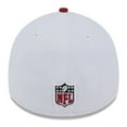 thumbnail image 4 of Men's New Era  White/Cardinal Arizona Cardinals 2023 Sideline 39THIRTY Flex Hat, 4 of 6