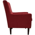 thumbnail image 5 of Fox Hill Trading Emma Lounge Chair, Marsala Red, 5 of 6