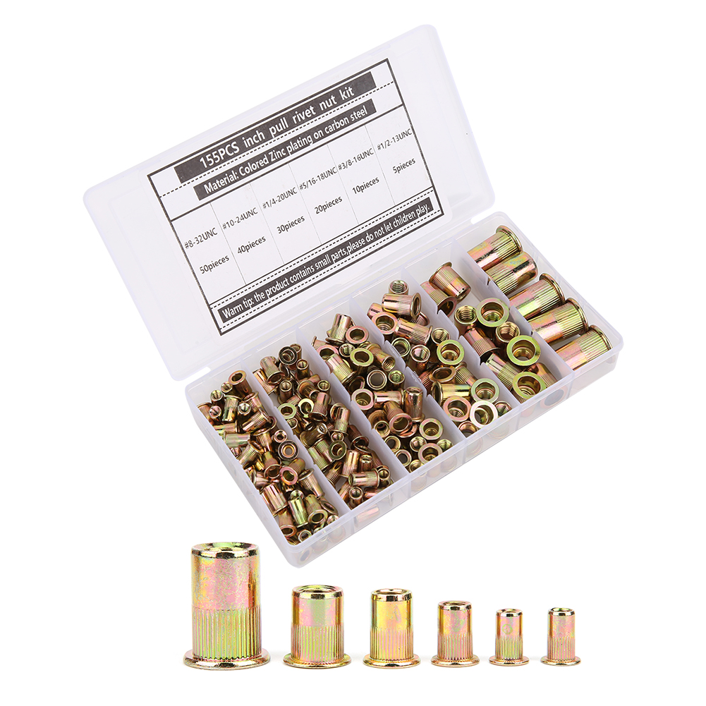Switches Automobiles Insert Nutsert Firm and Durable Rivet Nut Aluminum Material for Elevators