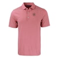 thumbnail image 2 of Men's Cutter & Buck  Red Virginia Military Institute Keydets Forge Eco Double Stripe Stretch Recycled Polo, 2 of 3