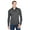CHARCOAL, variant on N4010 Men's Tonal Space-Dye Quarter-Zip