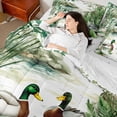 thumbnail image 4 of Castle Fairy Mallard Duck Bedding Comforter Set,Watercolor Animal Full Bedding Set, 4 of 8