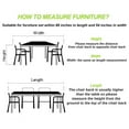 thumbnail image 6 of CENL outdoor dining table cover outside table cover weather proof table cover 5 sizes, 6 of 9