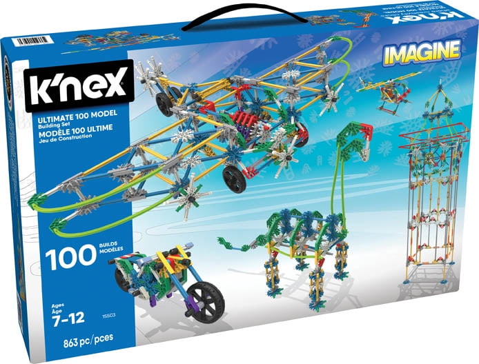 Exclusive KNEX 100 Model Imagine Building Set 