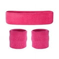 thumbnail image 2 of Suddora Kids Headband and Wristbands Set, Neon Pink, 2 of 3