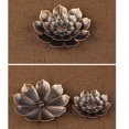 thumbnail image 4 of Soporte para varilla de incienso, aleación de zinc, placa redonda, quemador de línea porosa, hogar, budismo, colector de cenizas, estufa tholdsy HA7503-00B, 4 of 6