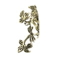 thumbnail image 1 of Pendiente de cartílago con clip para la oreja, pendiente sin perforación, diseño hueco, pendiente con clip para cartílago para mujeres, adolescentes y Bronce Dorado Izquierda Yinane Puños de oreja, 1 of 8