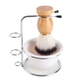 thumbnail image 3 of Kits Support de Brosse de Rasage Bol à Savon de Rasage Kit Portable Outils de Rasage pour la Maison Ensemble pour Hommes, 3 of 7