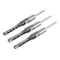 thumbnail image 5 of Durable Hole Drill Bit HSS Mortising Chisels Set Square Hole Drill Bit for Drill 3Pcs, 5 of 8