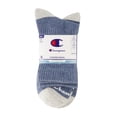 thumbnail image 7 of Champion Men’s Mid Crew Socks 6 Pack – Half Terry Cushion, Moisture-Wicking, Arch Support, Stretch Comfort, Sizes 6–12.5, 7 of 7