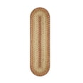 thumbnail image 6 of Homespice Harvest Premium Jute Braided Stair Tread 8" x 28" (Set of 13) Oval Beige, Tan Reversible, Natural Jute Yarn Rustic, Country, Primitive, Farmhouse Style, 6 of 9