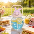 thumbnail image 1 of Deeceymbur Large Capacity Portable Water Bottle Rabbit Design Leak Proof Insulated for Outdoor Camping Sports Travel, 1 of 6