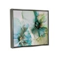 thumbnail image 3 of Abstract Flower Petals Blooming Abstract Graphic Art Luster Gray Framed Art Print Wall Art, 3 of 6