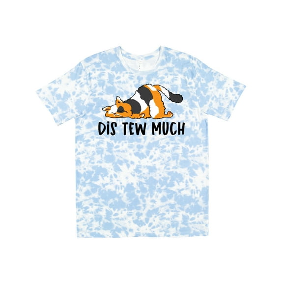 Inktastic Napping Dis Tew Much Longhair Calico Cat T-Shirt