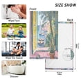 thumbnail image 6 of Yayeee 100% Cotton Hand Towels for Bathroom 16" x 28" Soft Absorbent Kitchen Towel, Ocean Boat, 6 of 7