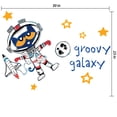 thumbnail image 2 of Pete the Cat Space Decal | Out of this World Kids Book Room DÃ©cor - Groovy Galaxy Astronaut Bedroom Wall Lettering â€“ (30â€x23â€), 2 of 4