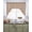 Beige, variant on Red Solid Color Swag Curtains for Living Room/Bedroom Windows, Aesthetics Contemporary Luxury Kitchen Curtains and Valances Set 36 Inch Length, Light Filtering Swags Valance Curtain Panels